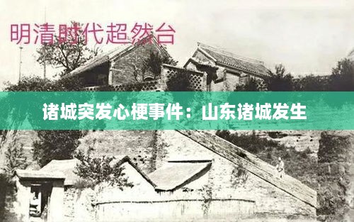 諸城突發(fā)心梗事件：山東諸城發(fā)生 