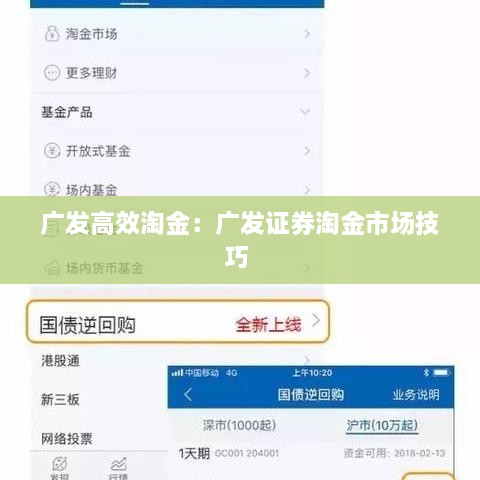 廣發(fā)高效淘金：廣發(fā)證券淘金市場技巧 