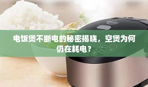 電飯煲不斷電的秘密揭曉，空煲為何仍在耗電？