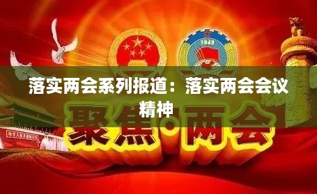 落實兩會系列報道：落實兩會會議精神 