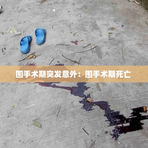 圍手術期突發(fā)意外：圍手術期死亡 